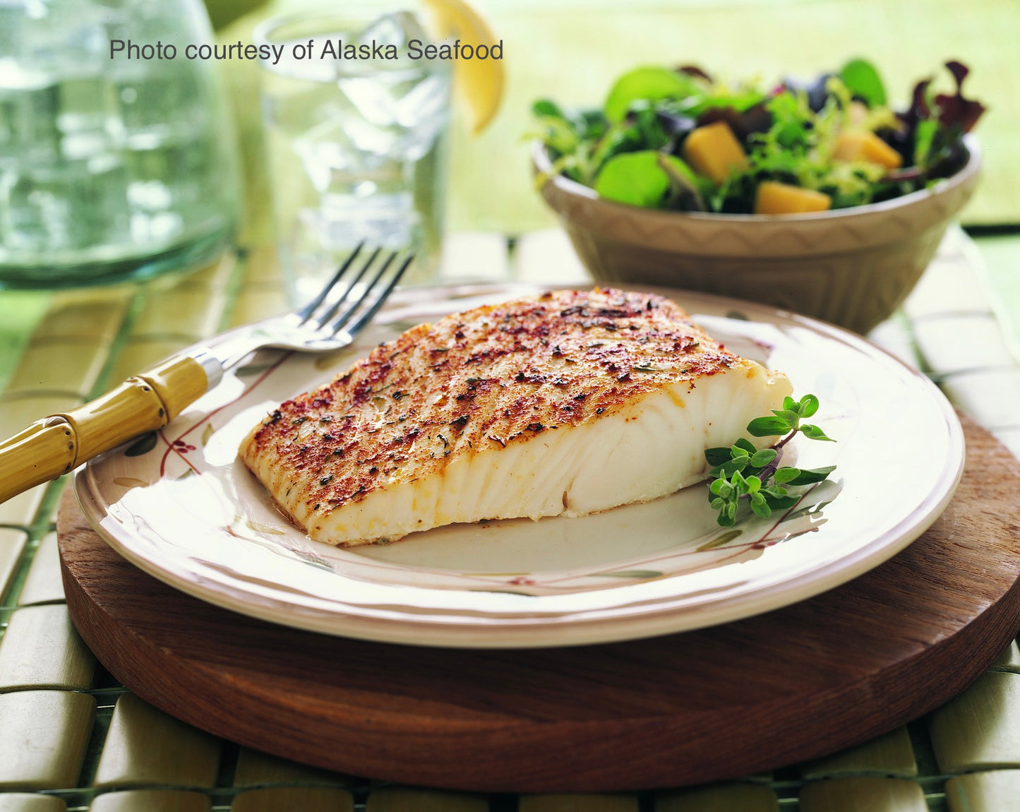 10 Pounds Wild Alaska Halibut: 15-17 ounce portions