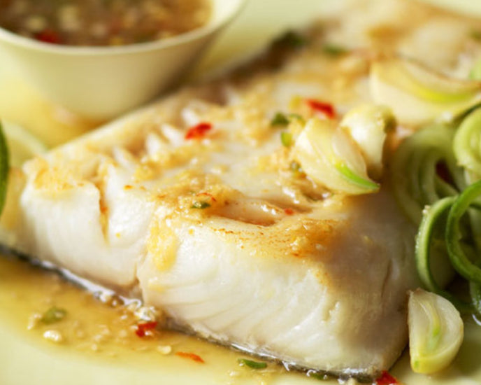 5 Pounds Wild Alaska Halibut: 6-8 ounce single serve portions