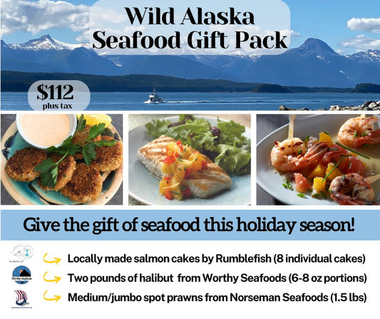 Wild Alaska Seafood Gift Pack - Juneau Only! Pick up in the Valley